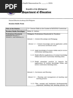General Shaping Paper of Matatag Curriculum | PDF | Communication | Art