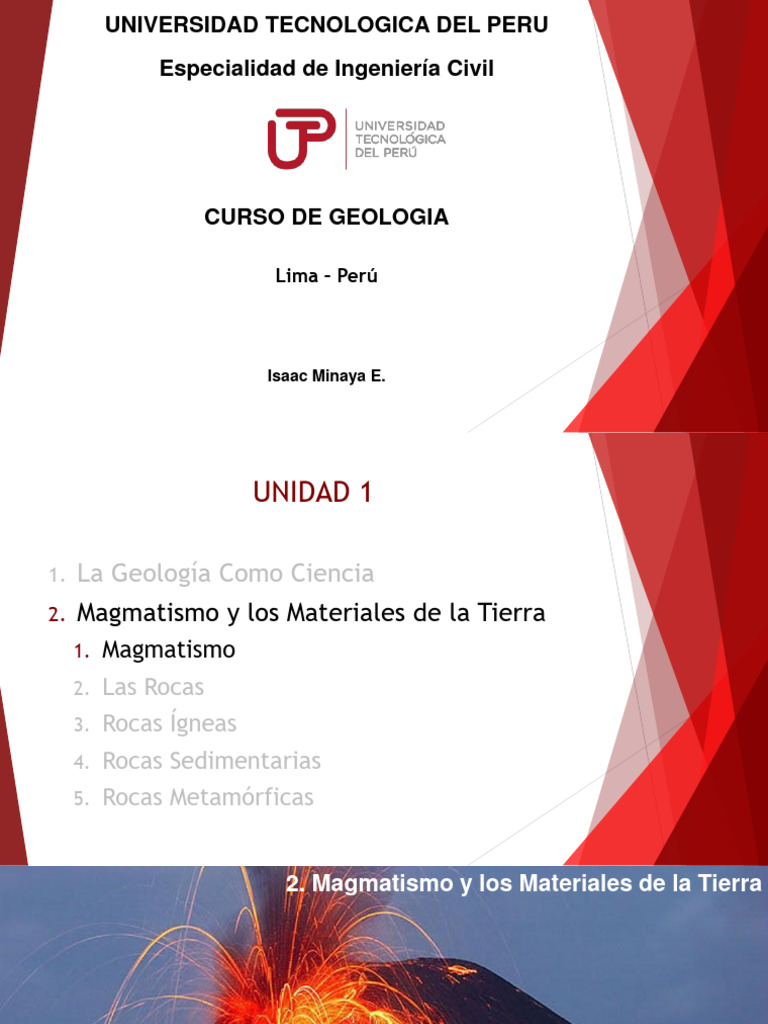 S02.s2 - Material de Clase | PDF | Roca (geología) | Magma