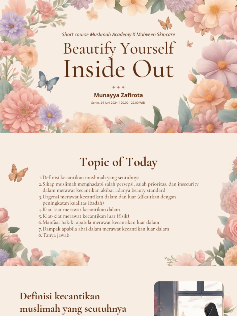 Beautify Yourself Inside Out PDF | PDF | Karier & Perkembangan