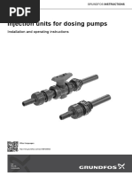 SL-1 Injector User Manual 81713/81713A | PDF | Valve | Piston