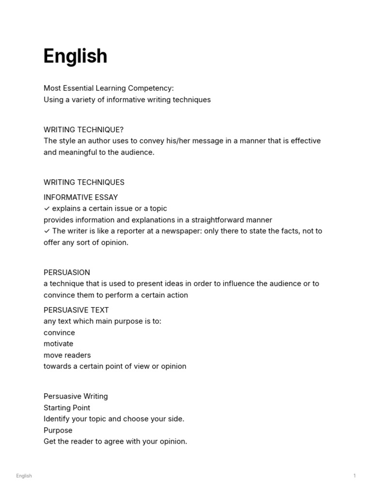 Persuasive Essay-English | PDF | Persuasion | Human Communication