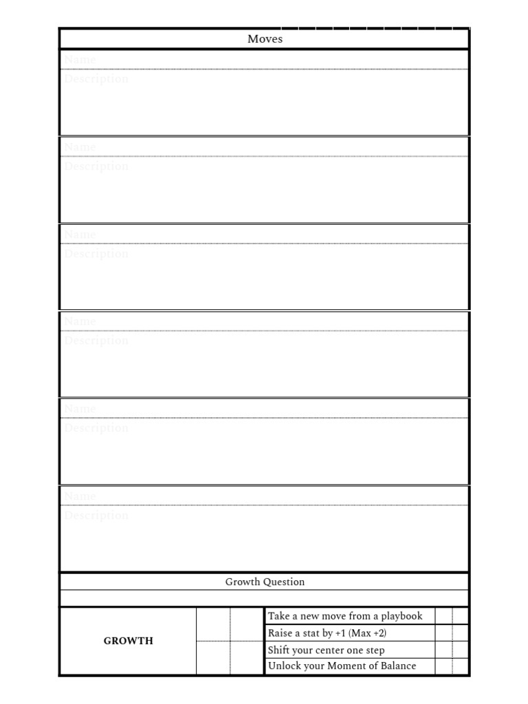 Avatar legends generic character sheet page 2 pdf