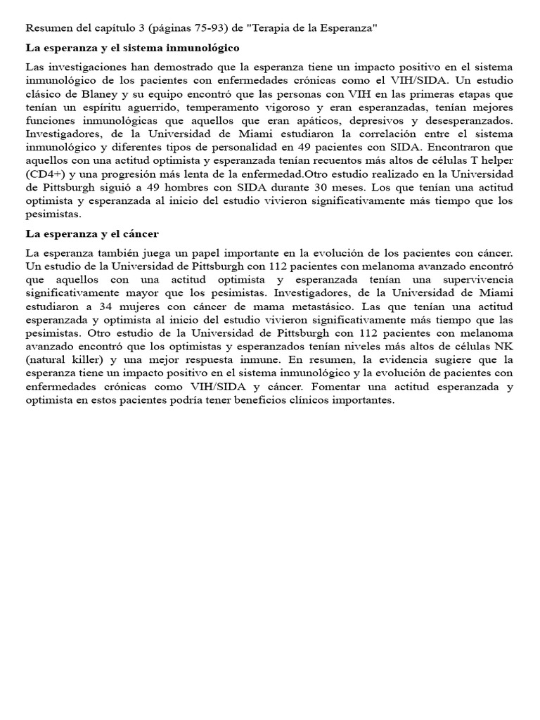 Resumen Del Capítulo 3 | PDF | Relaciones personales, crianza y ...