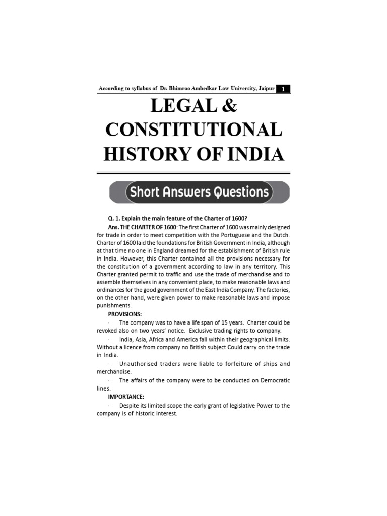 Constitutional History Of India Meaning In Hindi
