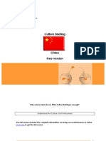 China Culture Briefing Free Version v1.1