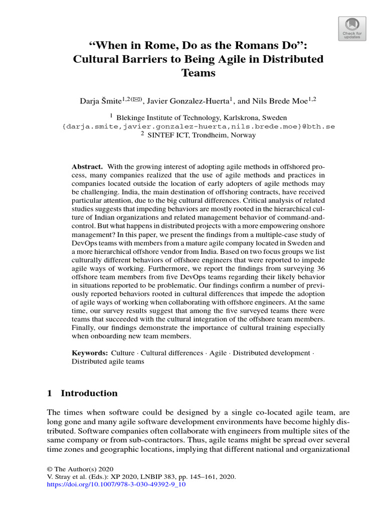 What Are Distributed Teams