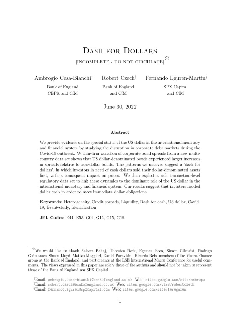 King sheets pdf bonds finance market liquidity
