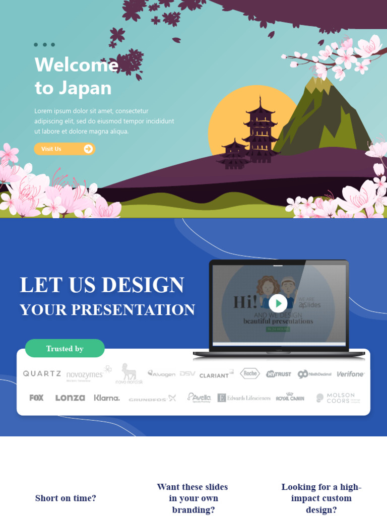 Japan Ppt Template PDF