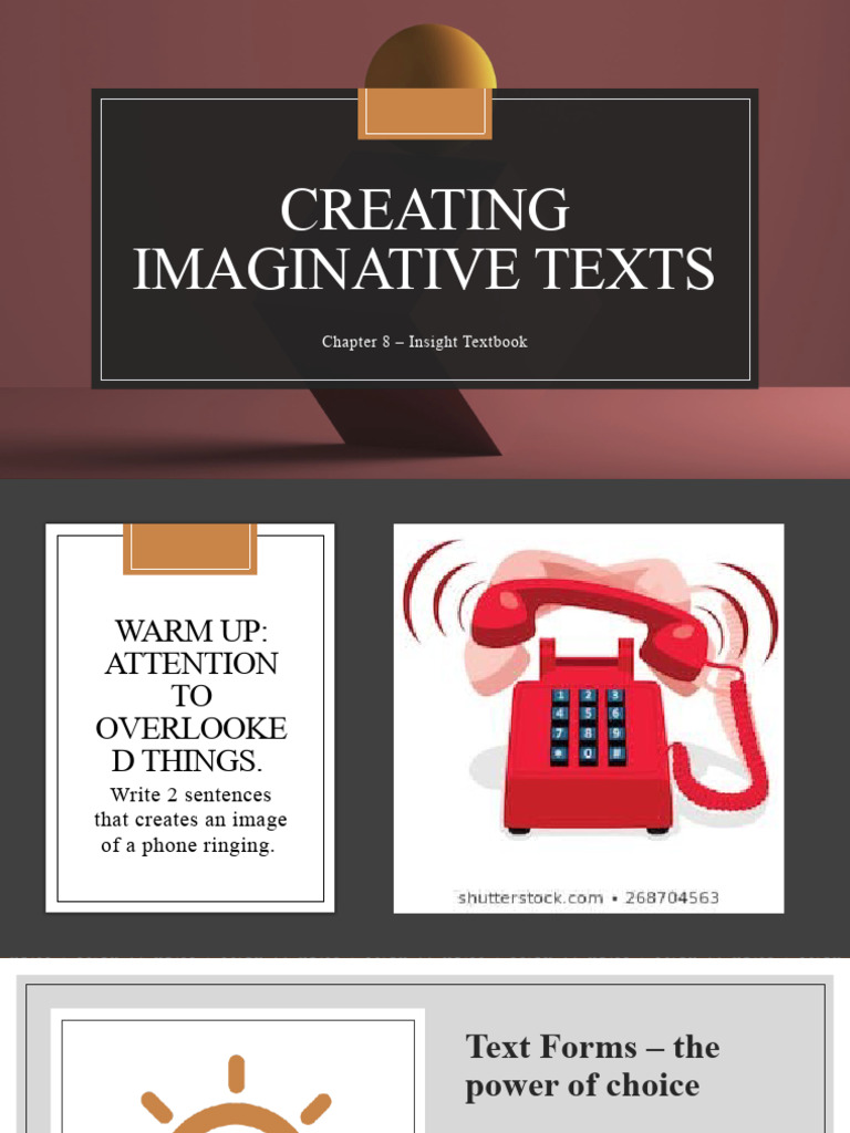 Chapter 8 - Creative Writing | PDF | Narration | Narrative