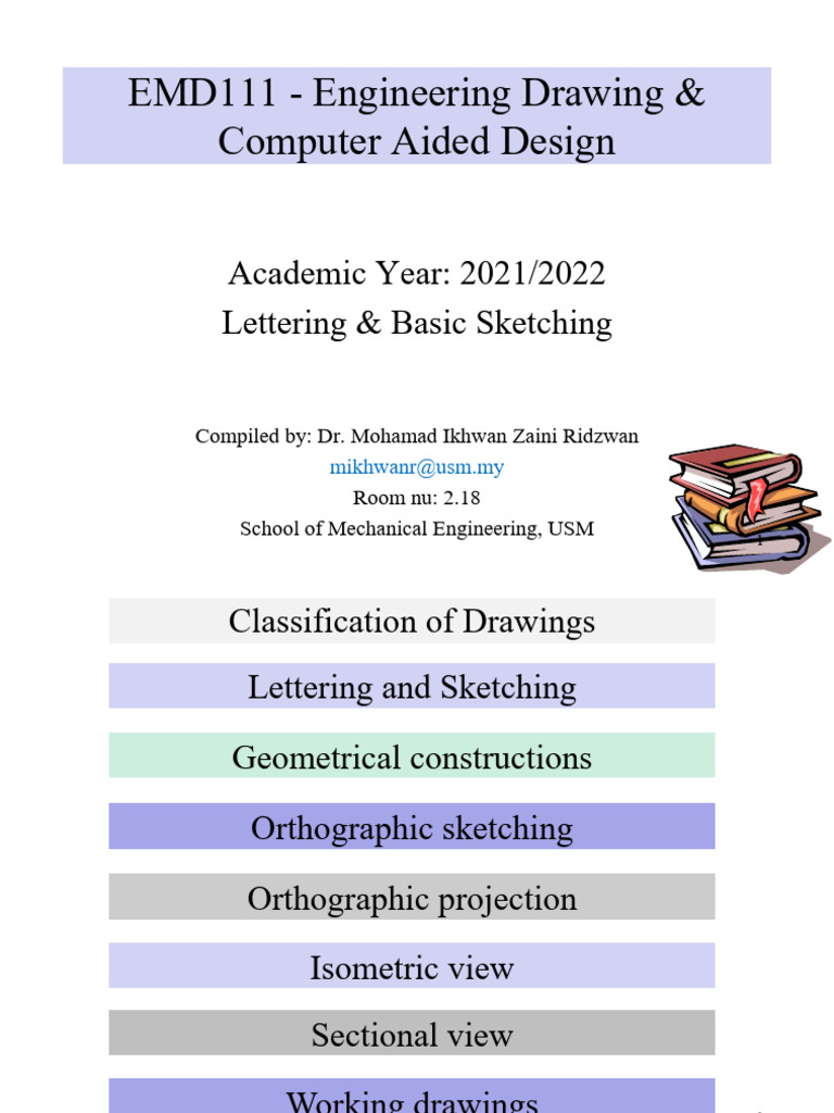 Engineering Drawing & CAD Basics | PDF | Engineering