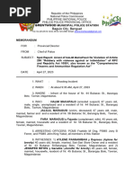 Sample Final Report Format PNP | PDF
