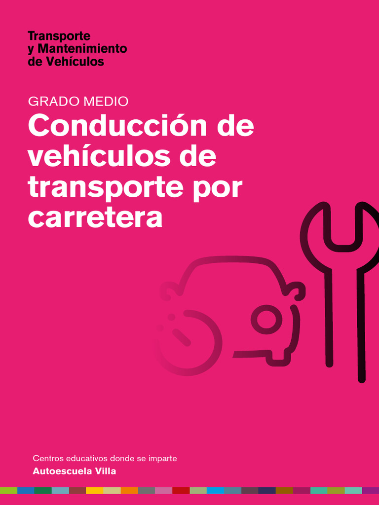 TMV GM Conduccion Vehiculos Transporte Carretera | PDF | Transporte ...