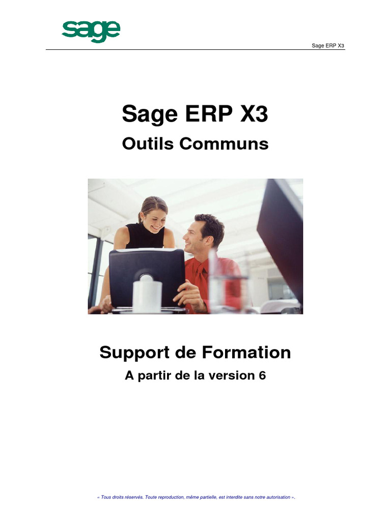 Support Sage X3 Version 6 | PDF | Théorie des systèmes | Gestion ...