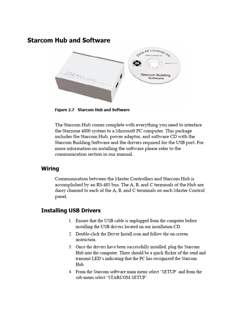 Starcom Hub | PDF | Usb | Device Driver