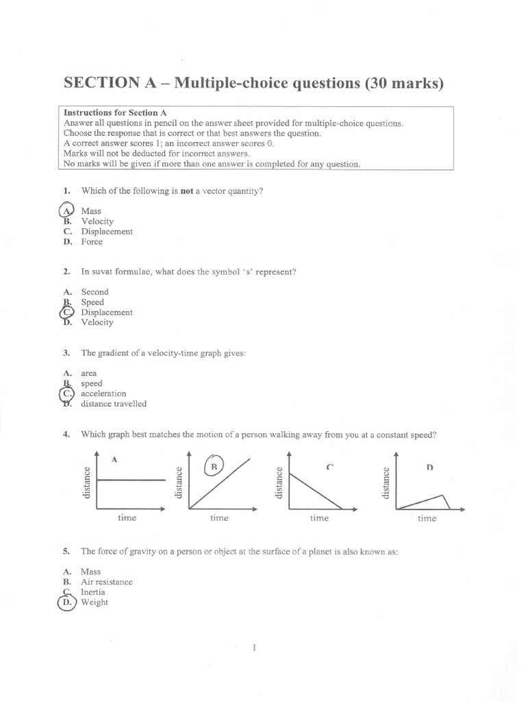 23 Exam Answers | PDF