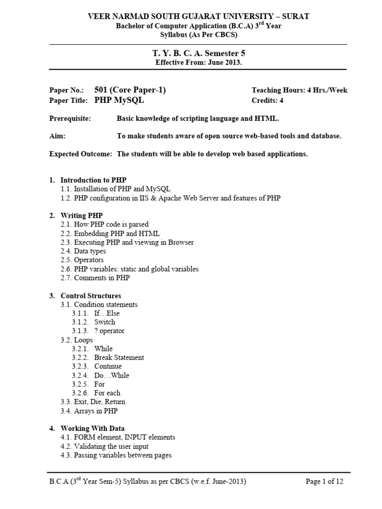 Bca 3rd Year 5 Sem 2013 Pdf Computer Network Php