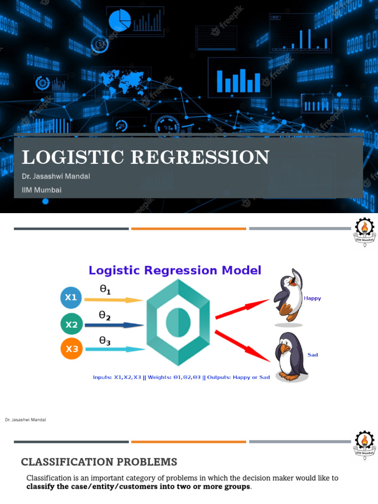 Logistic Regression Explained | PDF | Logistic Regression | Statistical ...
