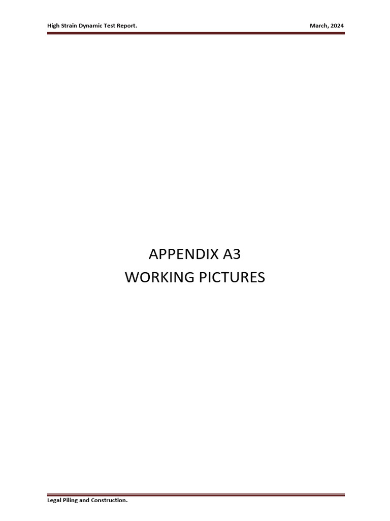 6.0 Appendix A3 | PDF | Technology & Engineering