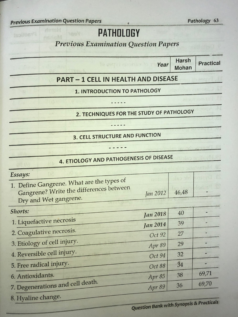 Pathology (SP) | PDF