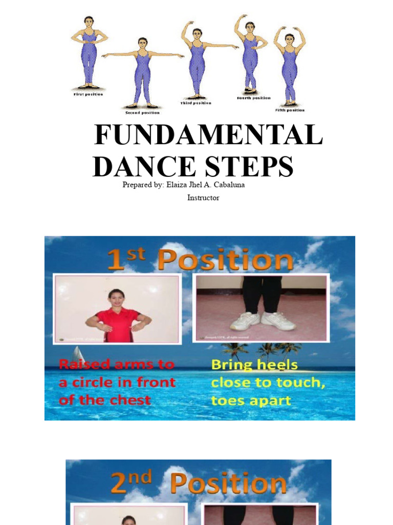 Essential Dance Step Positions Guide | PDF | Wellness | Lifestyle