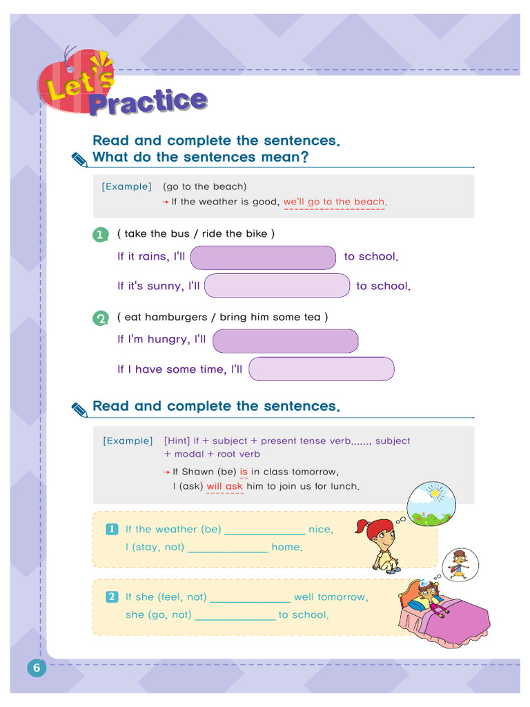 First Conditionals - Type 1 | PDF | Verb | Language Mechanics