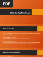 Halal Internal Audit Checklist Template | PDF