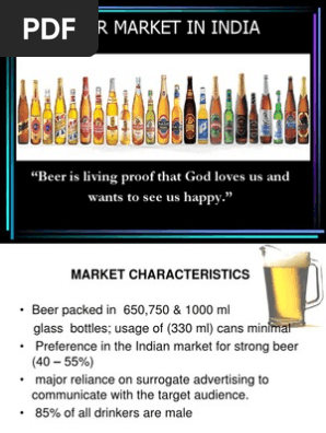 Beer Market in India Final