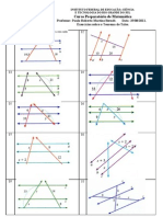 Mat UTFRS 17. Teorema de Tales Exercicios