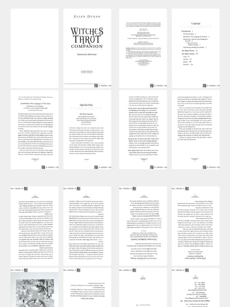 Witches Tarot Booklet | PDF
