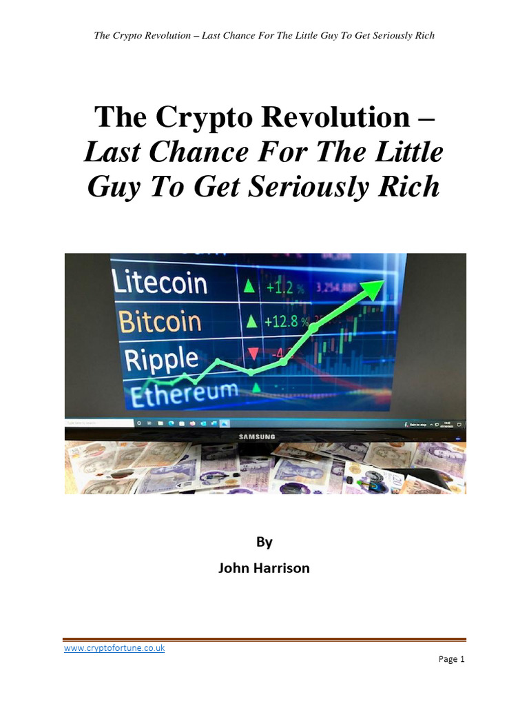 The Crypto Revolution Ebook | PDF | Cryptocurrency | Investing