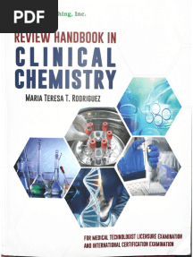 Review Handbook in Clinical Chemistry - Maria Teresa T. Rodriguez (2023)
