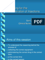 Administration of Injections Presentations