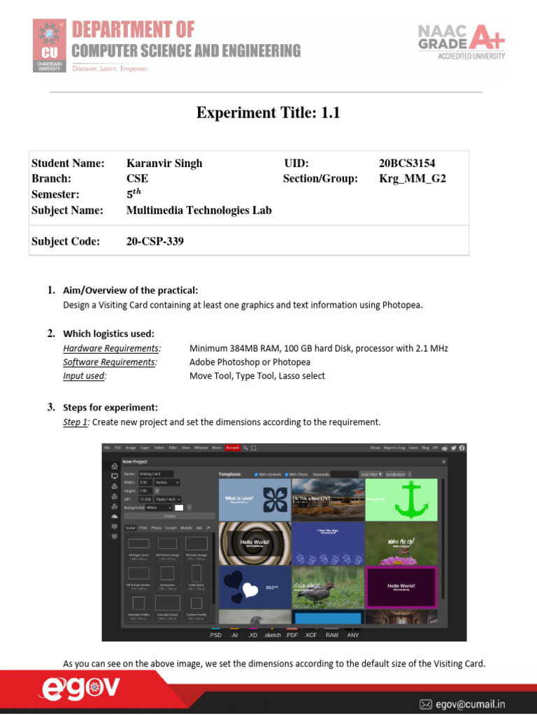 Worksheet 1.1 | PDF | Career & Growth | Computers