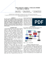 Modeling and Simulation of A Serial - Parallel Hybrid Electrical Vehicle