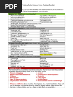 RAF Halton Recruit Training Kit List | PDF | Shaving | Clothing