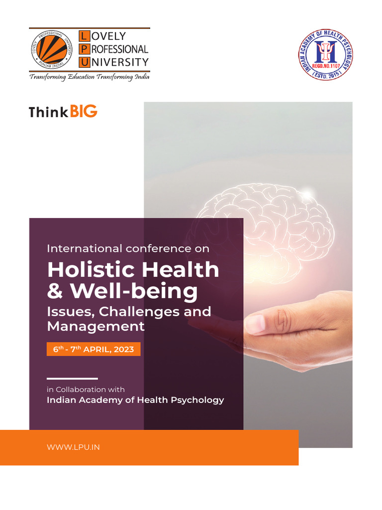 Hollistic Health And Well Being Pdf Mental Health Positive Psychology