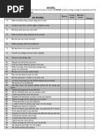Evaluación Cognitiva: Test MOCA | PDF