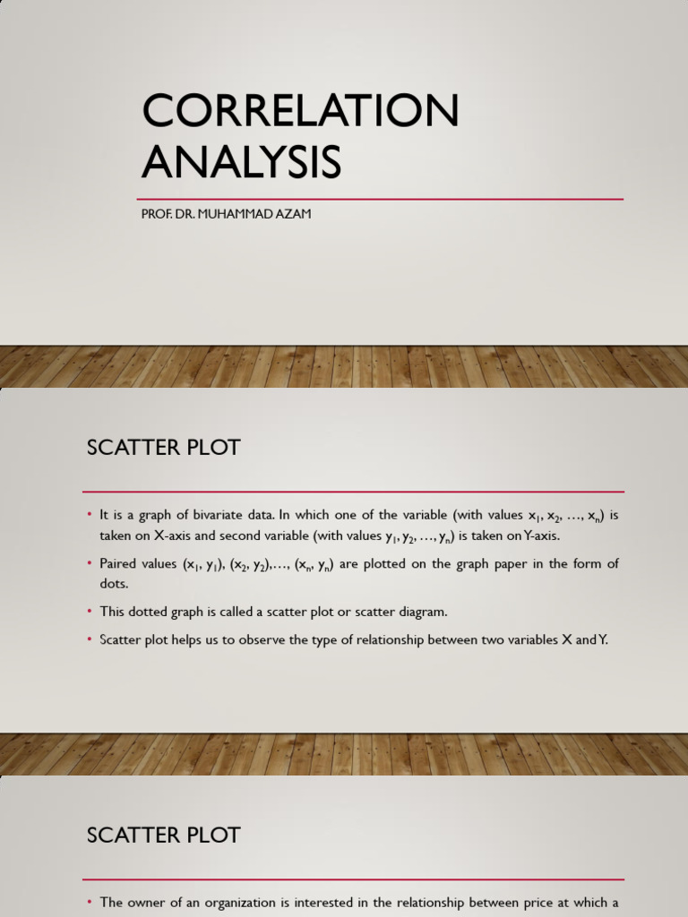 Correlation Analysis | PDF | Statistical Analysis | Teaching Mathematics