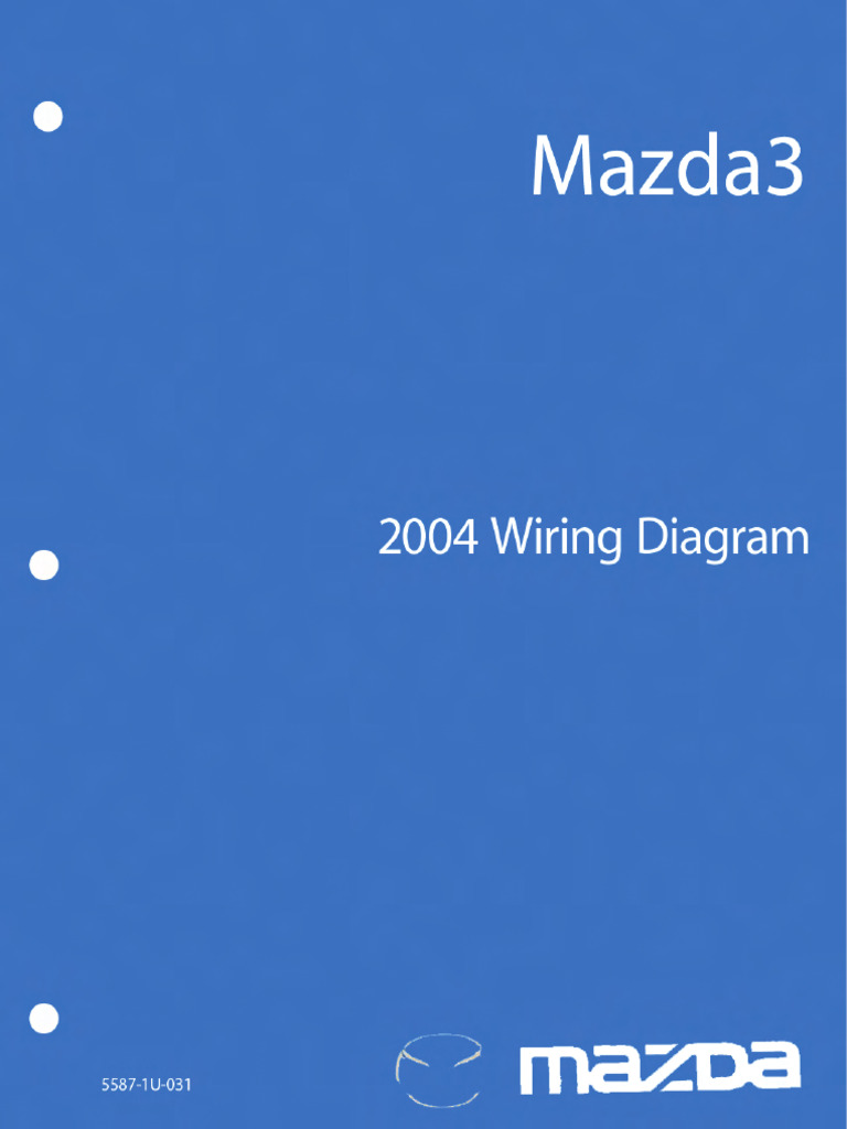 2004 MAZDA 3 SERVICE MANUAL PDF FREE visual data 7