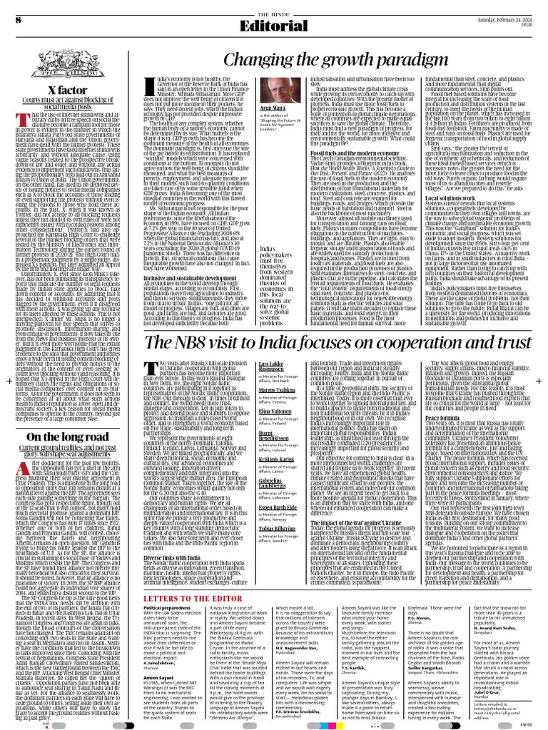 All English Editorials 2402 | PDF | Economic Growth | European Union