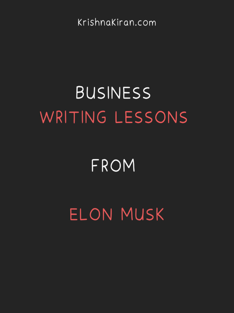 Elon Writing | PDF | Games & Activities