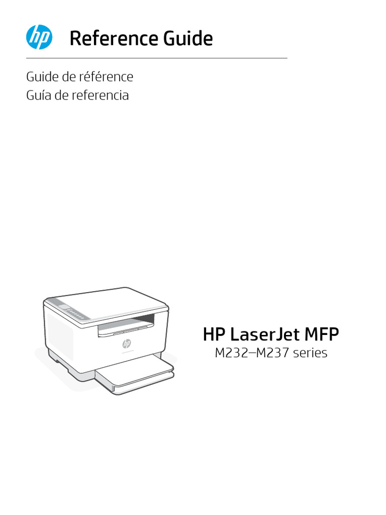Guide de référence HP MFP M232-M237 | PDF | Réseau privé virtuel ...