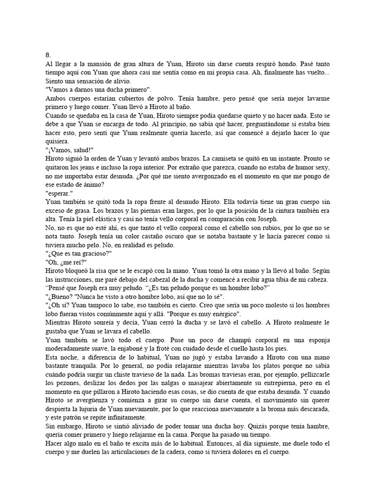 Encuentro íntimo en la ducha | PDF | Amor | Verdad
