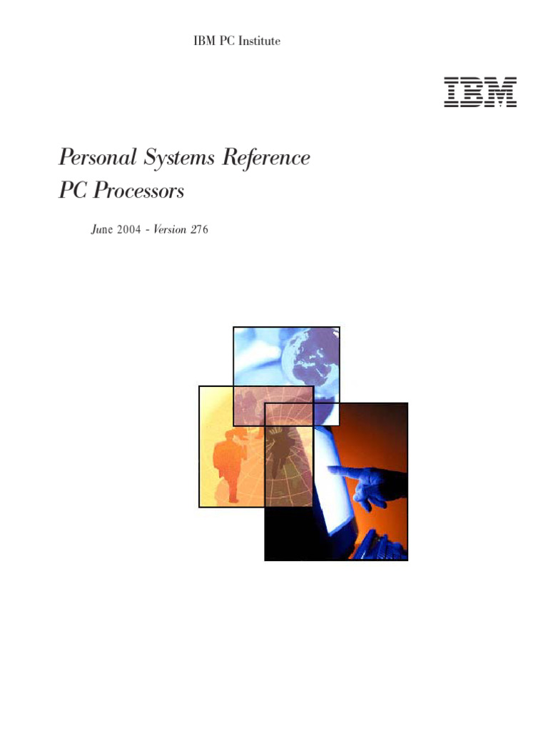 IBM PC Processors Overview 2004 | PDF | Cpu Cache | Central Processing Unit