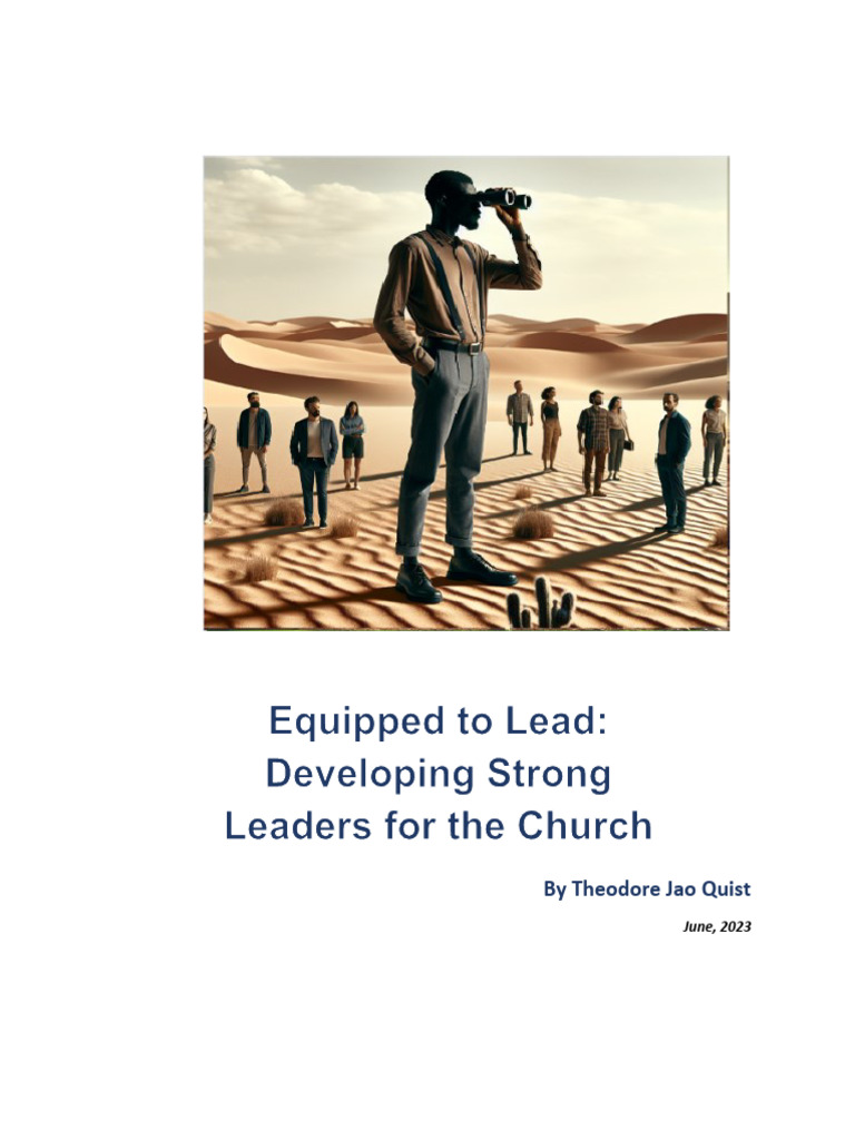 Church Leadership Development Course | PDF | Leadership | Mentorship