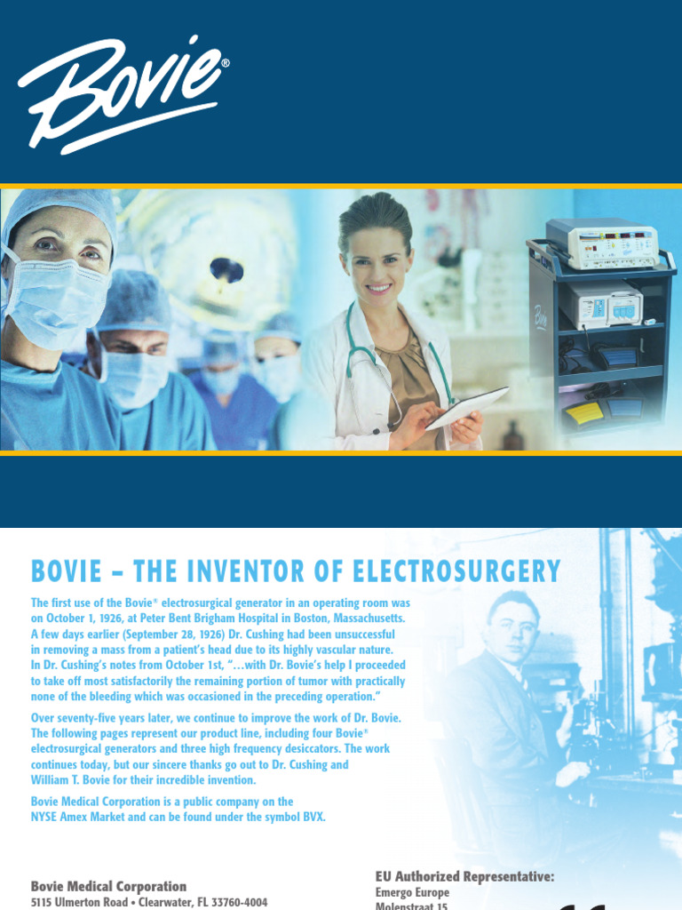 Catalogo BOVIE | PDF | Clinical Medicine | Medical Specialties
