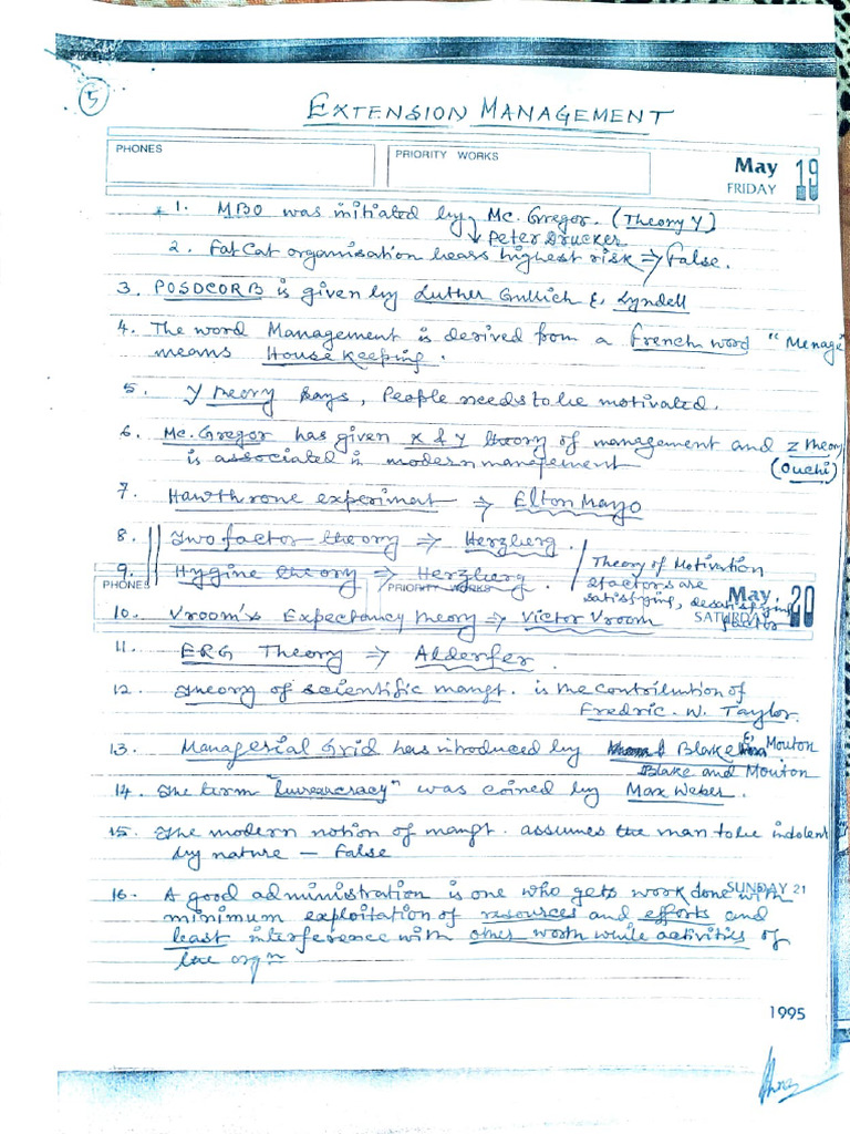 Extension Management Strategies | PDF