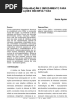 Aguiar , S. - Formas de organização e enredamento para ações sociopoliticas