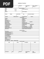Ontario Ambulance Call Report Guide | PDF | Injury | Cardiac Arrest