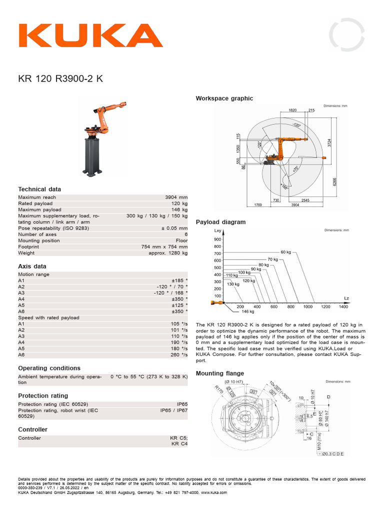 Kuka robot kr 120 r3900 2 k pdf